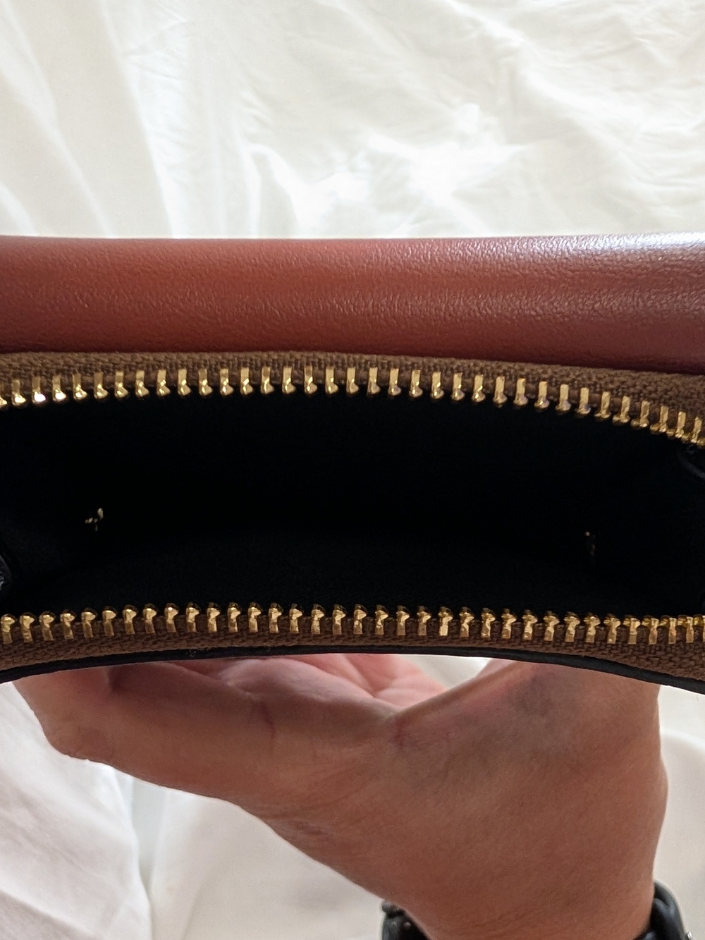 Coach Riley Rivets Small Studded Trifold Wallet - Picture 6 of 6